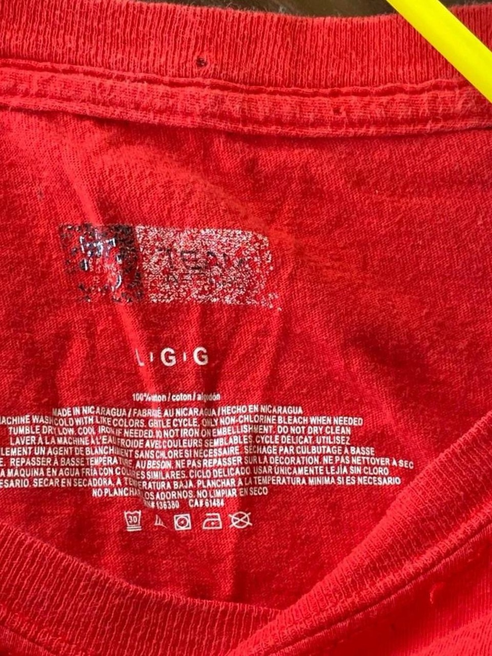 Y2K Kansas City Chiefs NFL Team Apparel T-shirt KC Travis Kelce Football Red - Picture 2 of 8